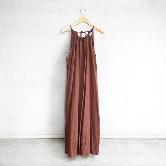 Lost + Wander Brown Halter Maxi Dress - Picture 6 of 12